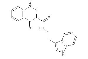 N-[2-(1H-indol-3-yl)ethyl]-4-keto-2,3-dihydro-1H-quinoline-3-carboxamide