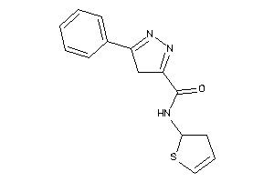 N-(2,3-dihydrothiophen-2-yl)-5-phenyl-4H-pyrazole-3-carboxamide