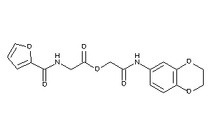 2-(2-furoylamino)acetic Acid [2-(2,3-dihydro-1,4-benzodioxin-6-ylamino)-2-keto-ethyl] Ester