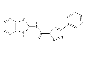 N-(2,3-dihydro-1,3-benzothiazol-2-yl)-5-phenyl-3H-pyrazole-3-carboxamide
