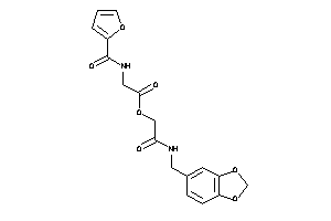 2-(2-furoylamino)acetic Acid [2-keto-2-(piperonylamino)ethyl] Ester
