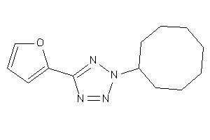 2-cyclooctyl-5-(2-furyl)tetrazole