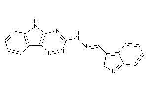 (2H-indol-3-ylmethyleneamino)-(5H-[1,2,4]triazino[5,6-b]indol-3-yl)amine