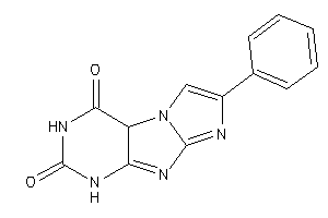 Image of 7-phenyl-4,9a-dihydropurino[7,8-a]imidazole-1,3-quinone