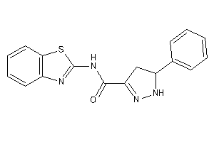 N-(1,3-benzothiazol-2-yl)-5-phenyl-2-pyrazoline-3-carboxamide