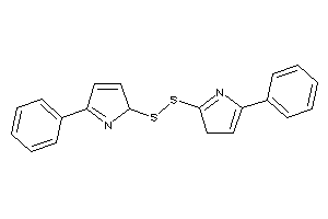 5-phenyl-2-[(5-phenyl-2H-pyrrol-2-yl)disulfanyl]-3H-pyrrole