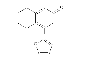 Image of 4-(2-thienyl)-5,6,7,8-tetrahydro-3H-quinoline-2-thione