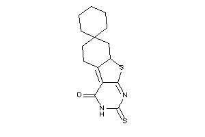 Image of 2-thioxospiro[5,6,8,8a-tetrahydrobenzothiopheno[2,3-d]pyrimidine-7,1'-cyclohexane]-4-one
