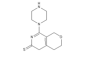 Image of 8-piperazino-1,3,4,5-tetrahydropyrano[3,4-c]pyridine-6-thione