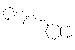 N-[2-(3,5-dihydro-2H-1,4-benzoxazepin-4-yl)ethyl]-2-phenyl-acetamide