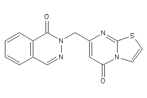 Image of 7-[(1-ketophthalazin-2-yl)methyl]thiazolo[3,2-a]pyrimidin-5-one