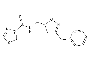 N-[(3-benzyl-2-isoxazolin-5-yl)methyl]thiazole-4-carboxamide