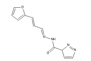 N-[3-(2-furyl)prop-2-enylideneamino]-3H-pyrazole-3-carboxamide