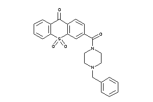 3-(4-benzylpiperazine-1-carbonyl)-10,10-diketo-thioxanthen-9-one