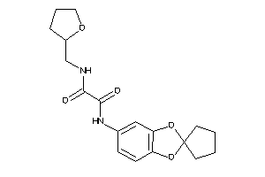 N'-spiro[1,3-benzodioxole-2,1'-cyclopentane]-5-yl-N-(tetrahydrofurfuryl)oxamide