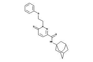 N-(1-adamantyl)-6-keto-1-(2-phenoxyethyl)pyridazine-3-carboxamide