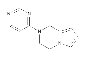 7-(4-pyrimidyl)-6,8-dihydro-5H-imidazo[1,5-a]pyrazine