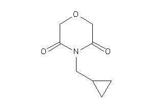 4-(cyclopropylmethyl)morpholine-3,5-quinone