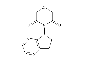 4-indan-1-ylmorpholine-3,5-quinone