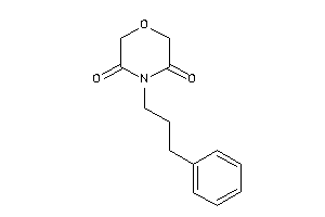 4-(3-phenylpropyl)morpholine-3,5-quinone