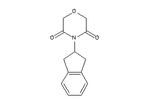 4-indan-2-ylmorpholine-3,5-quinone