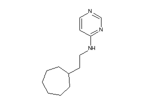 2-cycloheptylethyl(4-pyrimidyl)amine