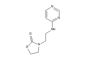 3-[2-(4-pyrimidylamino)ethyl]oxazolidin-2-one