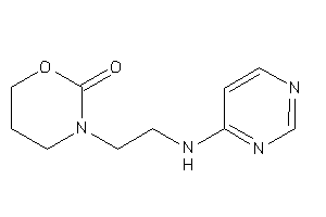 3-[2-(4-pyrimidylamino)ethyl]-1,3-oxazinan-2-one