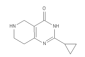 2-cyclopropyl-5,6,7,8-tetrahydro-3H-pyrido[4,3-d]pyrimidin-4-one