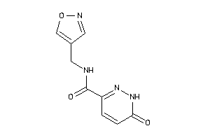 N-(isoxazol-4-ylmethyl)-6-keto-1H-pyridazine-3-carboxamide