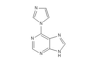 6-imidazol-1-yl-9H-purine