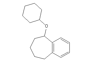 Image of 9-(cyclohexoxy)-6,7,8,9-tetrahydro-5H-benzocycloheptene