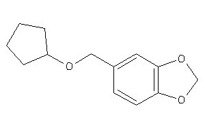 5-(cyclopentoxymethyl)-1,3-benzodioxole