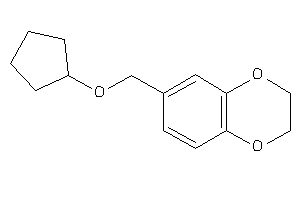 6-(cyclopentoxymethyl)-2,3-dihydro-1,4-benzodioxine