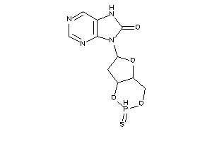 9-(3-thioxo-2,4,7-trioxa-3$l^{5}-phosphabicyclo[4.3.0]nonan-8-yl)-7H-purin-8-one