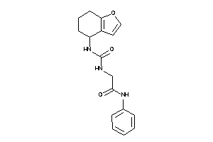 N-phenyl-2-(4,5,6,7-tetrahydrobenzofuran-4-ylcarbamoylamino)acetamide