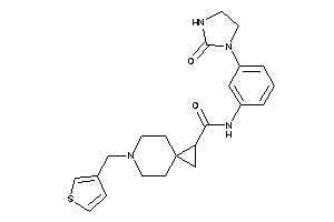 N-[3-(2-ketoimidazolidin-1-yl)phenyl]-6-(3-thenyl)-6-azaspiro[2.5]octane-2-carboxamide