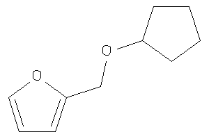 2-(cyclopentoxymethyl)furan