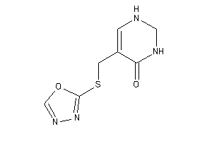 Image of 5-[(1,3,4-oxadiazol-2-ylthio)methyl]-2,3-dihydro-1H-pyrimidin-4-one