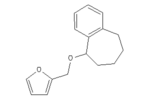 2-(6,7,8,9-tetrahydro-5H-benzocyclohepten-9-yloxymethyl)furan