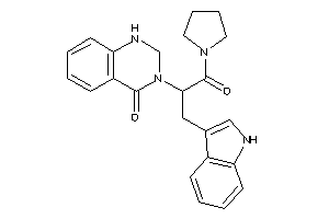 3-[1-(1H-indol-3-ylmethyl)-2-keto-2-pyrrolidino-ethyl]-1,2-dihydroquinazolin-4-one