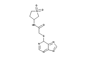 N-(1,1-diketothiolan-3-yl)-2-(6H-purin-6-ylthio)acetamide