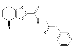 N-(2-anilino-2-keto-ethyl)-4-keto-6,7-dihydro-5H-benzofuran-2-carboxamide