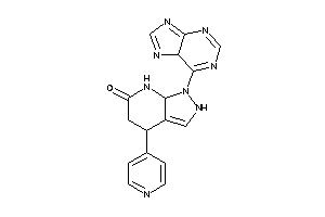 Image of 1-(5H-purin-6-yl)-4-(4-pyridyl)-4,5,7,7a-tetrahydro-2H-pyrazolo[3,4-b]pyridin-6-one