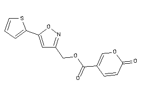 6-ketopyran-3-carboxylic Acid [5-(2-thienyl)isoxazol-3-yl]methyl Ester