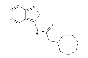 2-(azepan-1-yl)-N-(2H-indol-3-yl)acetamide