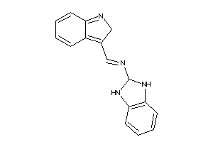2,3-dihydro-1H-benzimidazol-2-yl(2H-indol-3-ylmethylene)amine