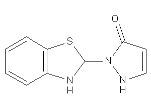 Image of 2-(2,3-dihydro-1,3-benzothiazol-2-yl)-3-pyrazolin-3-one