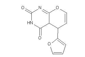 Image of 5-(2-furyl)-4a,5-dihydropyrano[2,3-d]pyrimidine-2,4-quinone