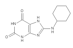 Image of 8-(cyclohexylamino)-7H-xanthine